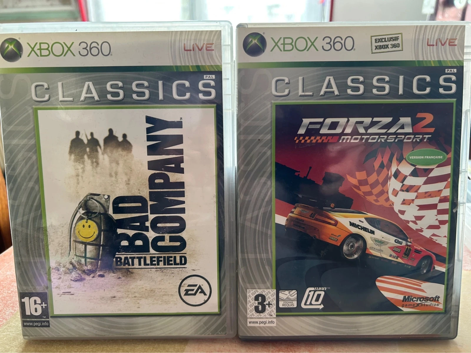 Lot de 2 jeux XBox